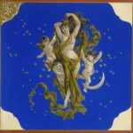French Lithograph- Evening Frolics , circa 1880-main-10646M
