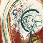 Abstract Watercolor - Rainbow, Circa 1970-main-5939G