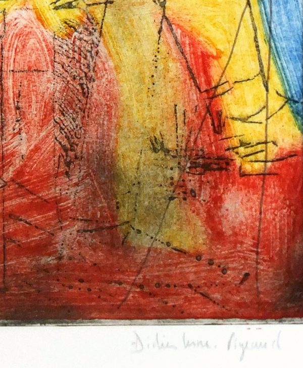 Aquatint Etching - L'Expose, Circa 2000-detail 2-5999G