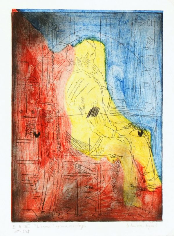 Aquatint Etching - L'Expose, Circa 2000-main-5999G