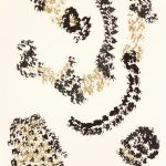 Abstract Acrylic - Black & Gold, 2011-main-6088G