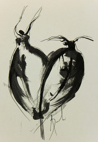 Abstract Ink Wash - Dancers, 2012-main-6371G