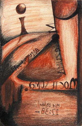 Charcoal & Pastel - Moctezuma, 2012-main-6380G