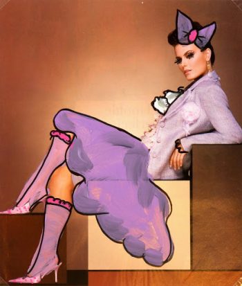 Mixed Media - Lavender Lovely, 2012-main-6382G