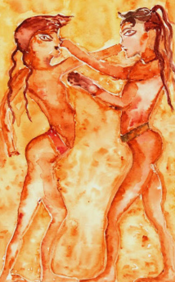 Modern Watercolor - Femmes & Fire-main-7515G