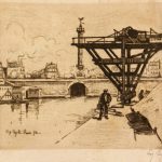 Etching - Parisian Harbor, Circa ?-main-7529G
