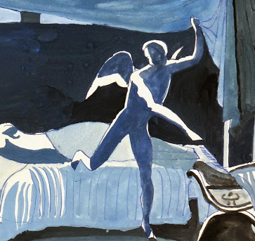 Modern Watercolor - Angelic Presence-detail-7534G