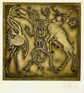 Etching - Mythological Creatures-main-7548G