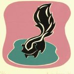Lithograph - Skunk, 2012-main-7559G