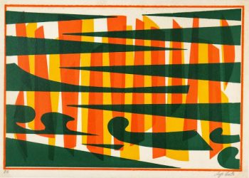 Abstract Lithograph - A Fresh Perspective-main-7582G
