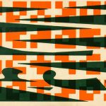 Abstract Lithograph - Pixels & Waves-main-7584G