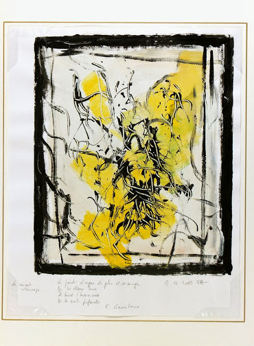 Abstract Acrylic -Le Concert Interrompu, 2013-matted-5348K