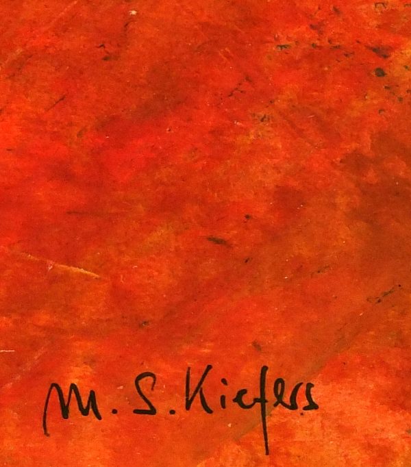 Kiefers Abstract, 1980's-detail 26780K