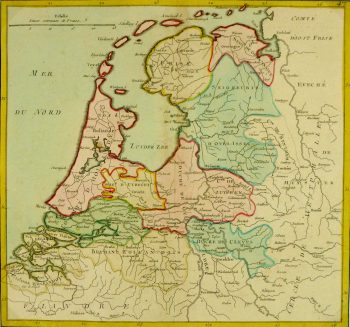 Map of Holland, 1767-main-8118K