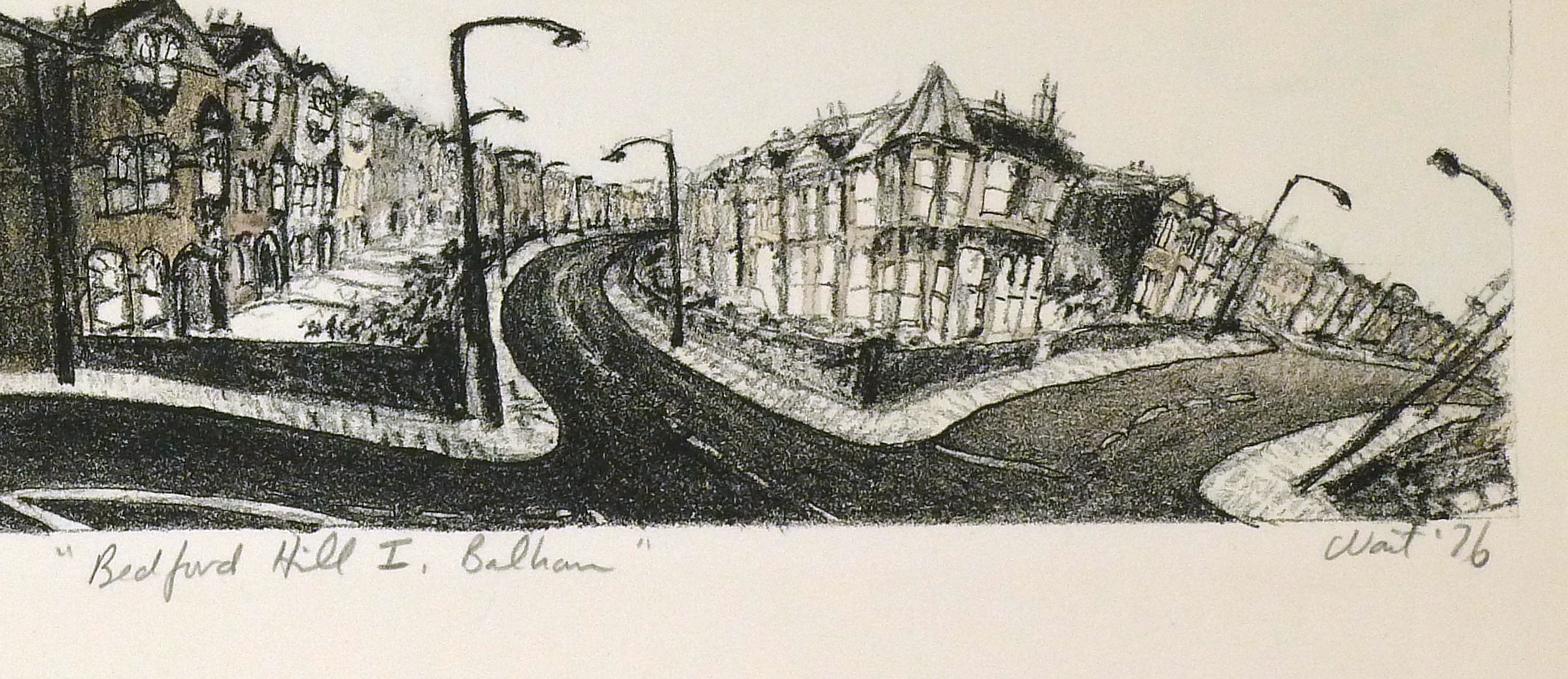 Bedford Hill Print, 1976-detail-8277K