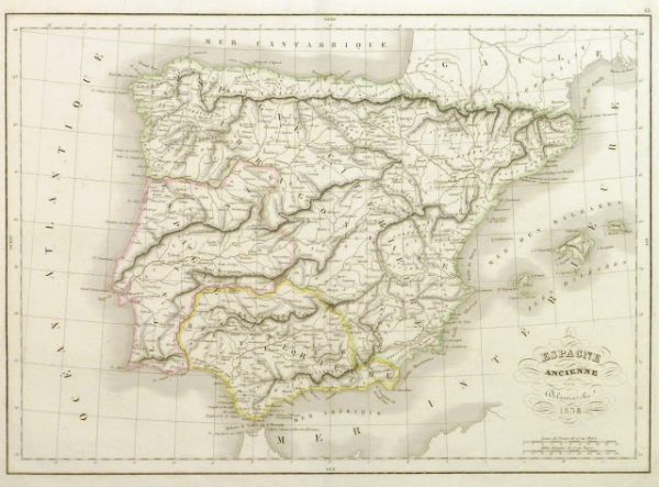Map of Ancient Spain, 1838-main-9401K