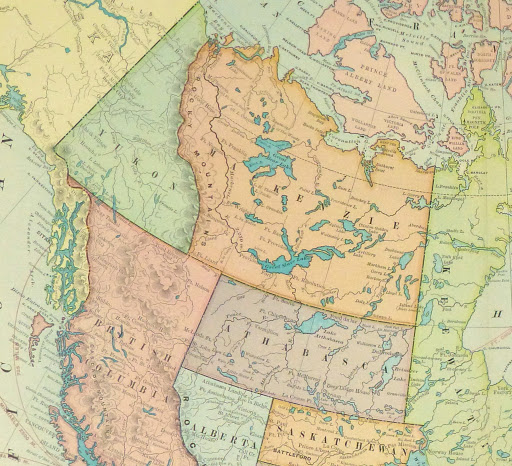 Canada Map, 1899-detail 2-9430K