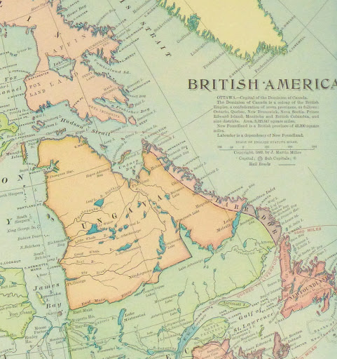 Canada Map, 1899-detail-9430K