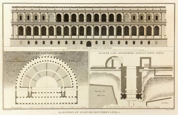 Roman Arena Print, Circa 1790-main-K5004