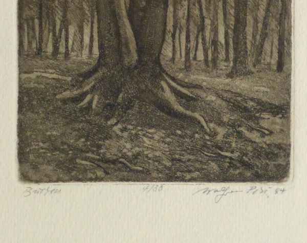 Etching - Isolated, 1984-detail-10748M