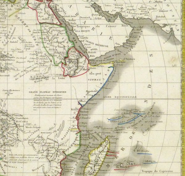 Map - Africa, 1842-detail-8982K