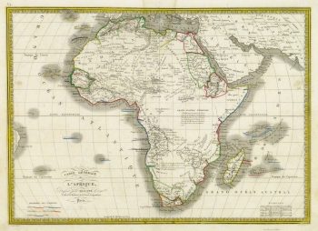 Map - Africa, 1842-main-8982K