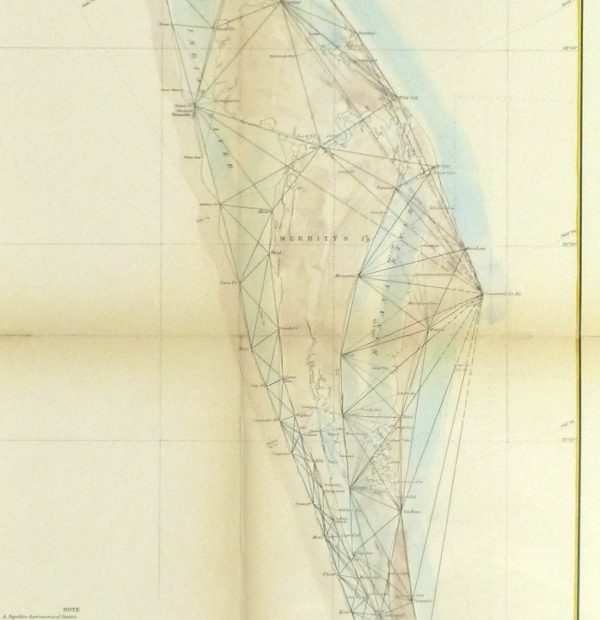 Map Florida Coast, 1879-detail 2-9057K
