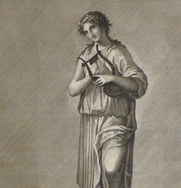 Classical Engraving, Circa 1770-detail-kla2621