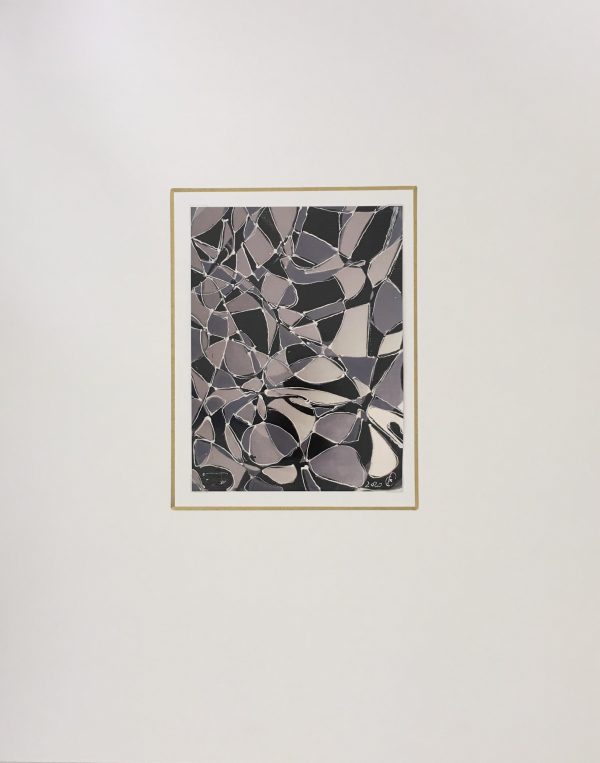 Abstract Modern "Vitrales" - Signed F, 2020 - Image 2