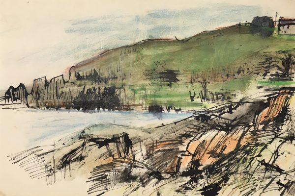 England South Coast, Modern Landscape - Robert Kitts, c.1950