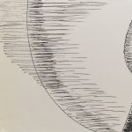 Modern French Pen and Ink - Modern Sketch, 2000s