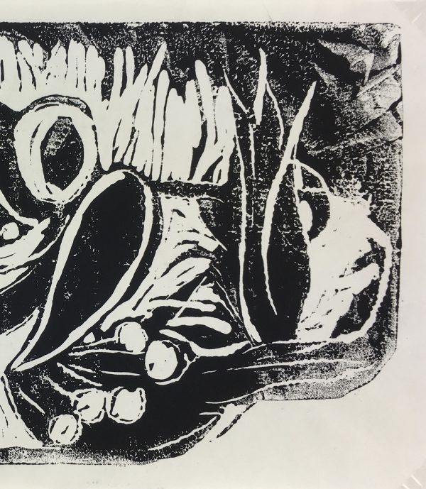 Animals Original Art - Linocut - Frog, c.1960