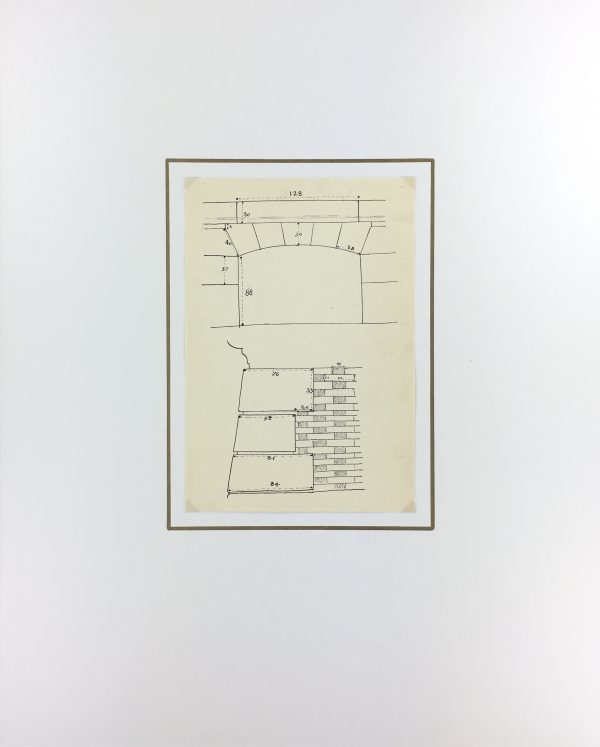 Architecture Original Art - Paris Architecture, French, c.1960