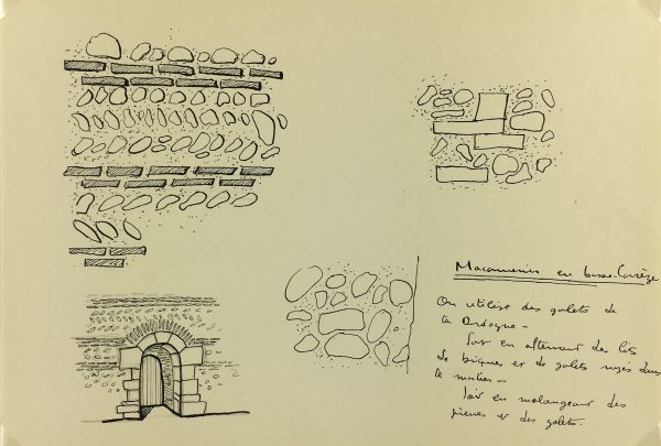 Architecture Original Art - Paris Architecture, French, c.1960