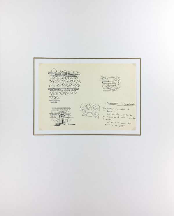 Architecture Original Art - Paris Architecture, French, c.1960