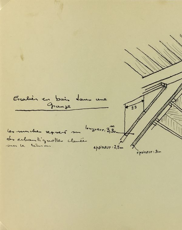 Architecture Original Art - Paris Architecture, French, c.1960
