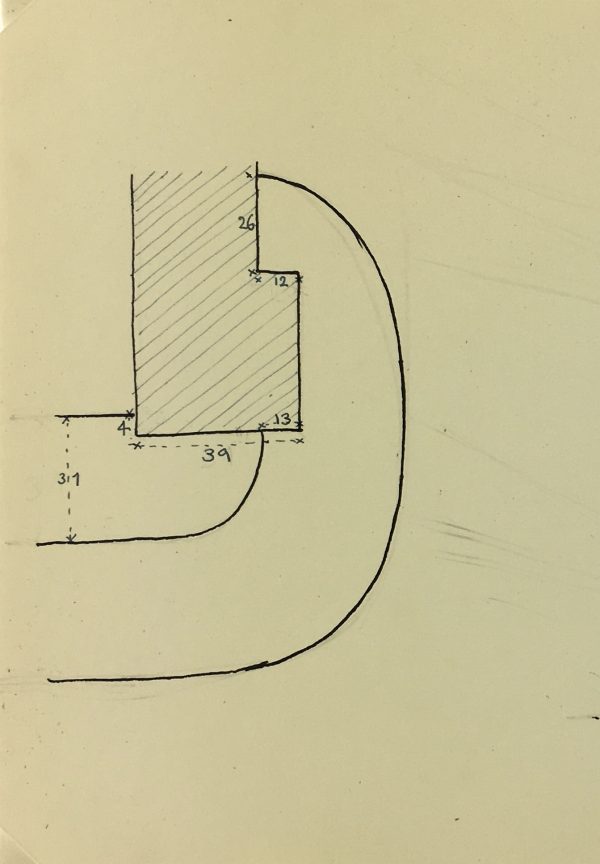 Architecture Original Art - Paris Architecture, French, c.1960