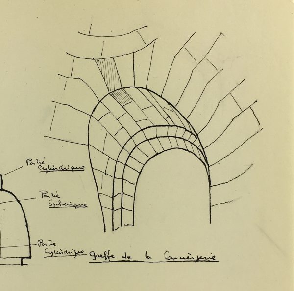 Architecture Original Art - Paris Architecture, French, c.1960