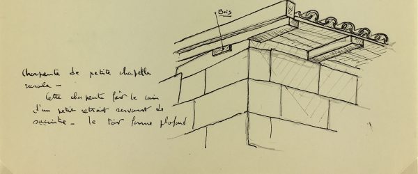 Architecture Original Art - Paris Architecture, French, c.1960