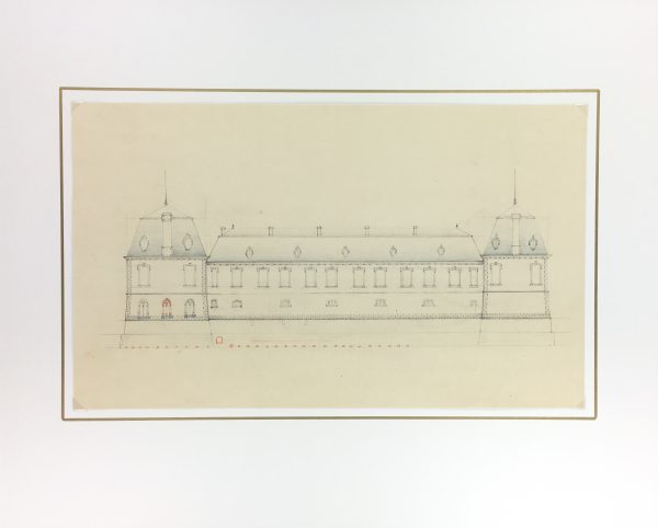 Architecture Original Art - Architecture, French, c.1930