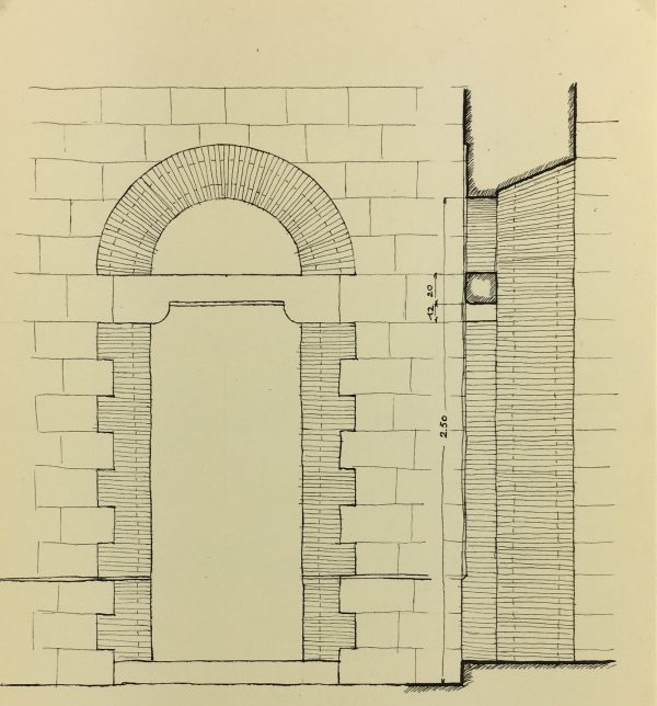 Architecture Original Art - Pen & Ink Drawing, G. Cabot, c.1940