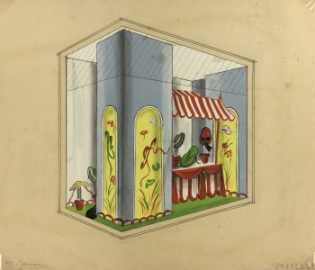 Architecture Original Art - Hats, French West Indies, c.1930