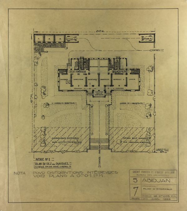 Architecture Original Art - Architectural, Paris, 1929