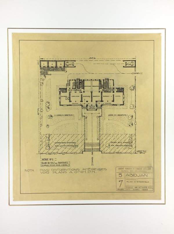Architecture Original Art - Architectural, Paris, 1929