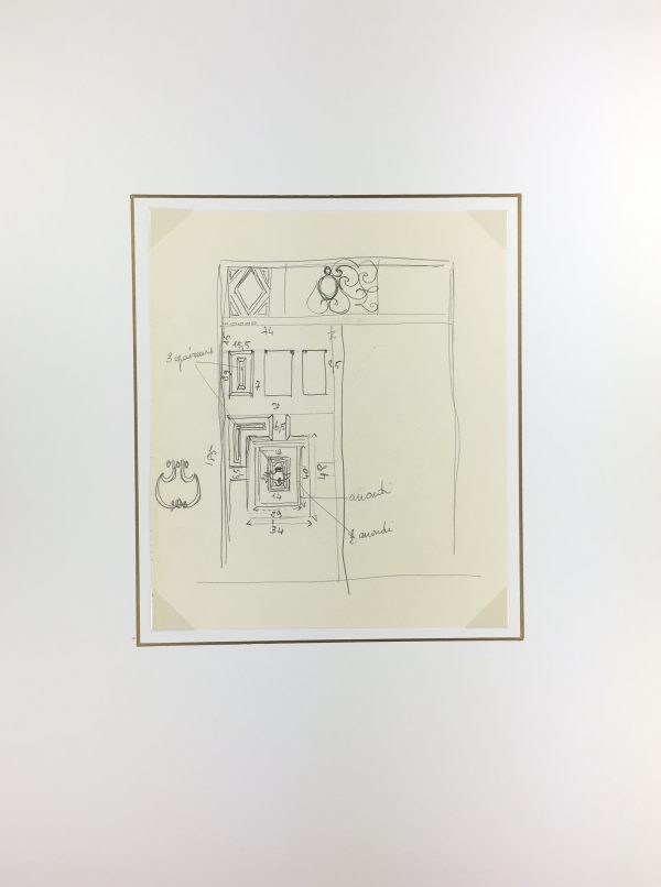 Architecture Original Art - Interior Decor, Maurice Porte, c.1990