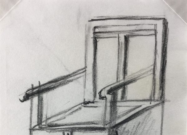 Architecture Original Art - Furniture, Jane Courtel, 1970