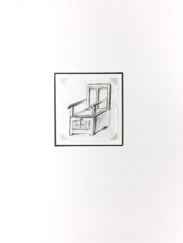 Architecture Original Art - Furniture, Jane Courtel, 1970