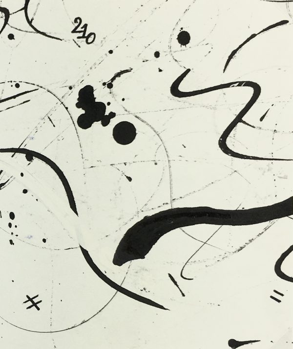 Black & White Modern Original Art - Numerical, Modern, 2000s
