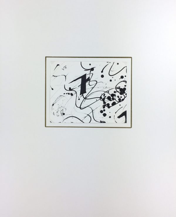 Black & White Modern Original Art - Numerical, Modern, 2000s
