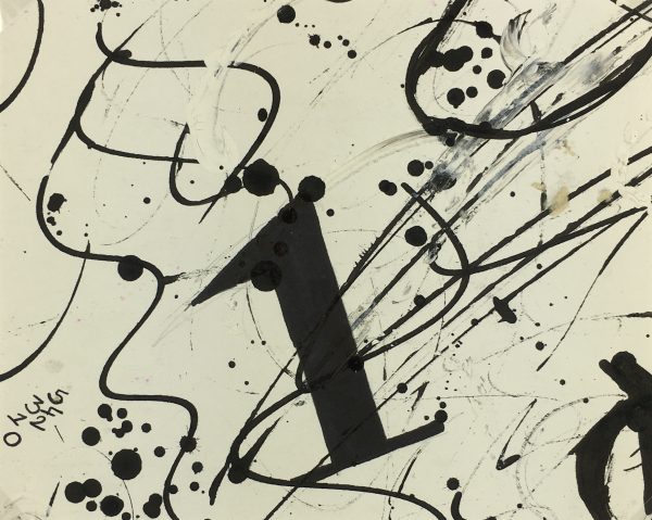 Black & White Modern Original Art - Numerical, Modern, 2000s